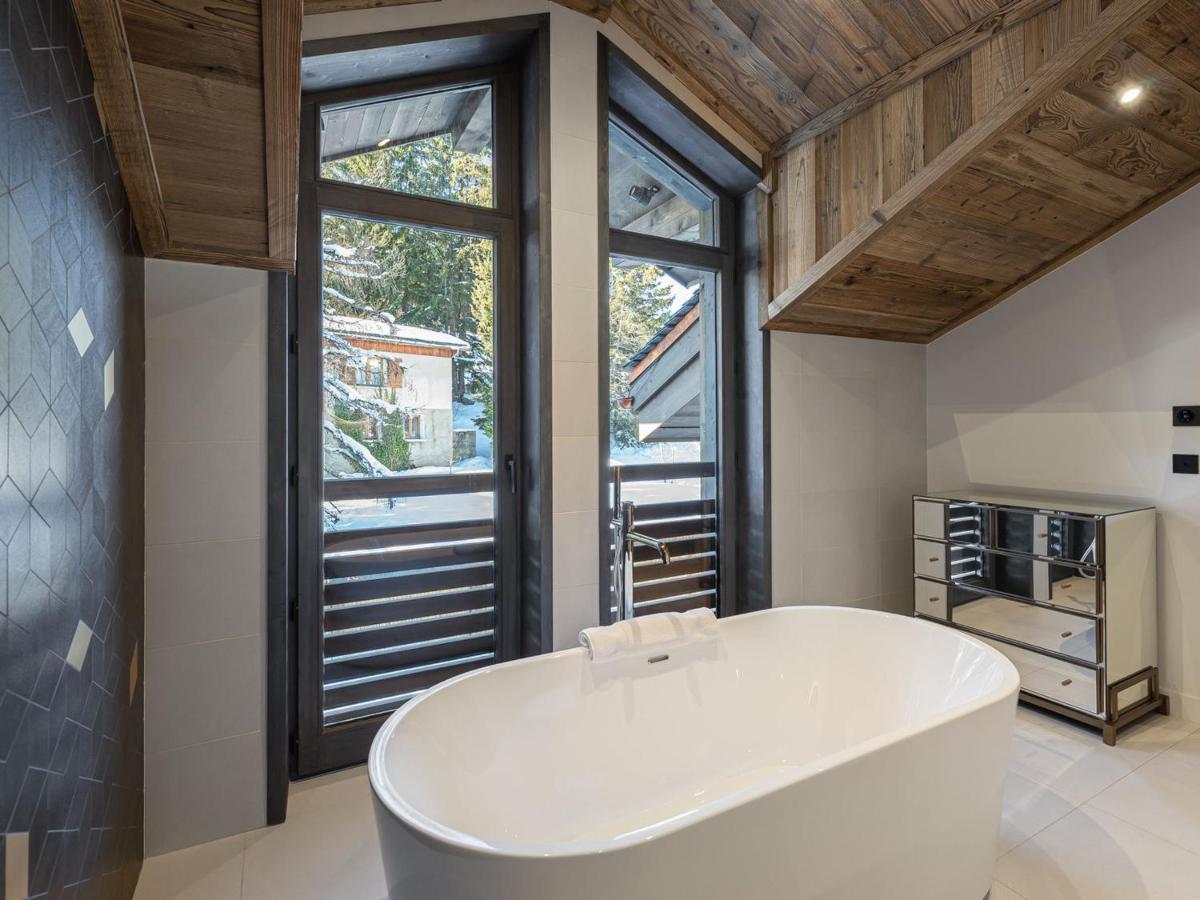 Chalet De Charme A Courchevel, 4 Chambres, Sauna, Cheminee, Proche Commerces Et Pistes - Fr-1-562-59 Exterior foto